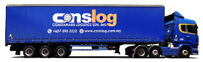 Curtain Side Trailer: Dimension 40FT/3 axles